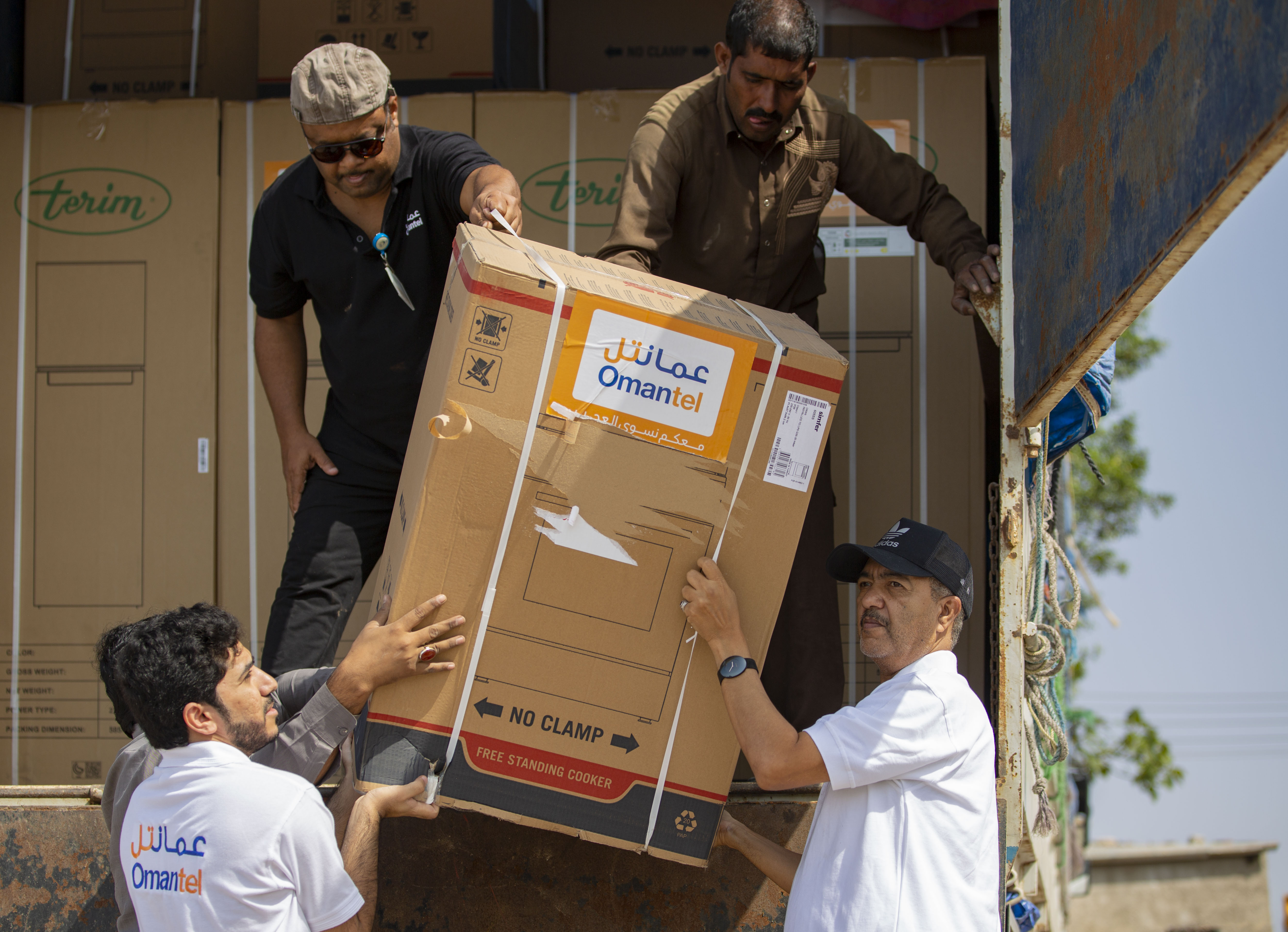 Mekunu cyclone relief campaign