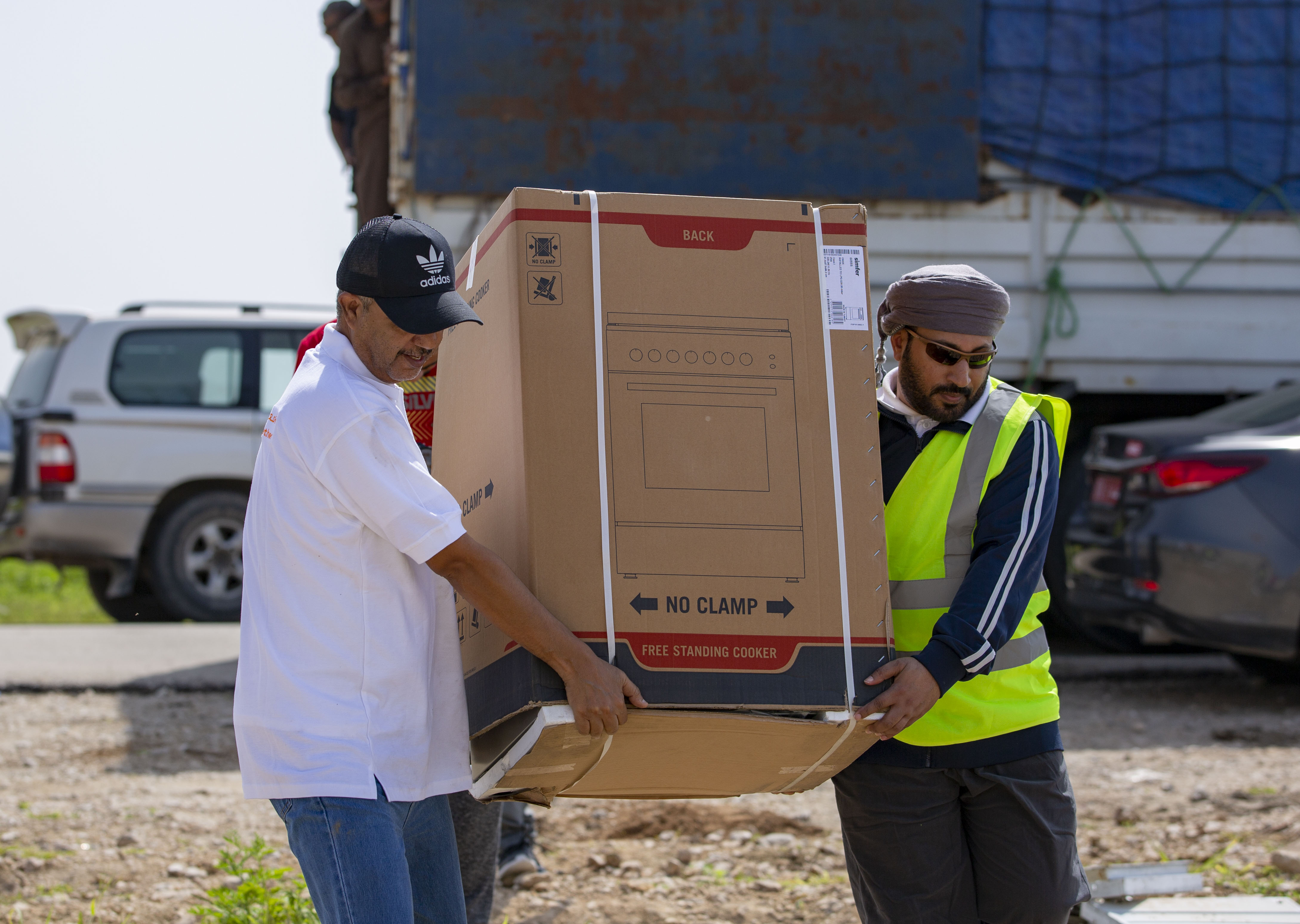 Mekunu cyclone relief campaign