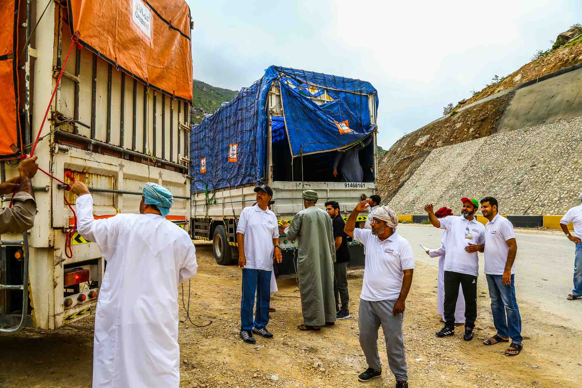 Mekunu cyclone relief campaign