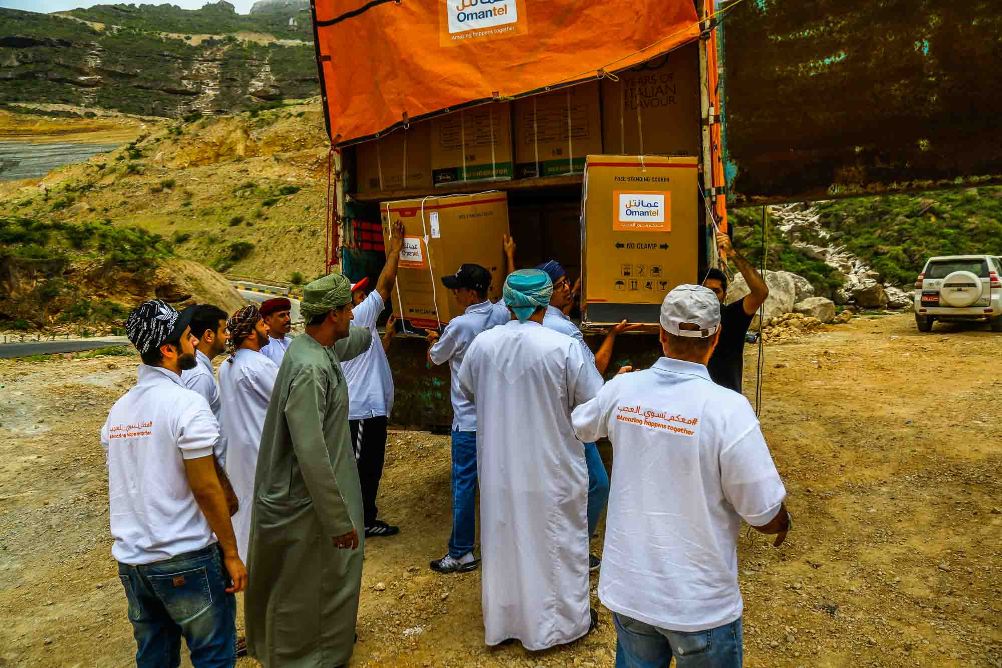 Mekunu cyclone relief campaign