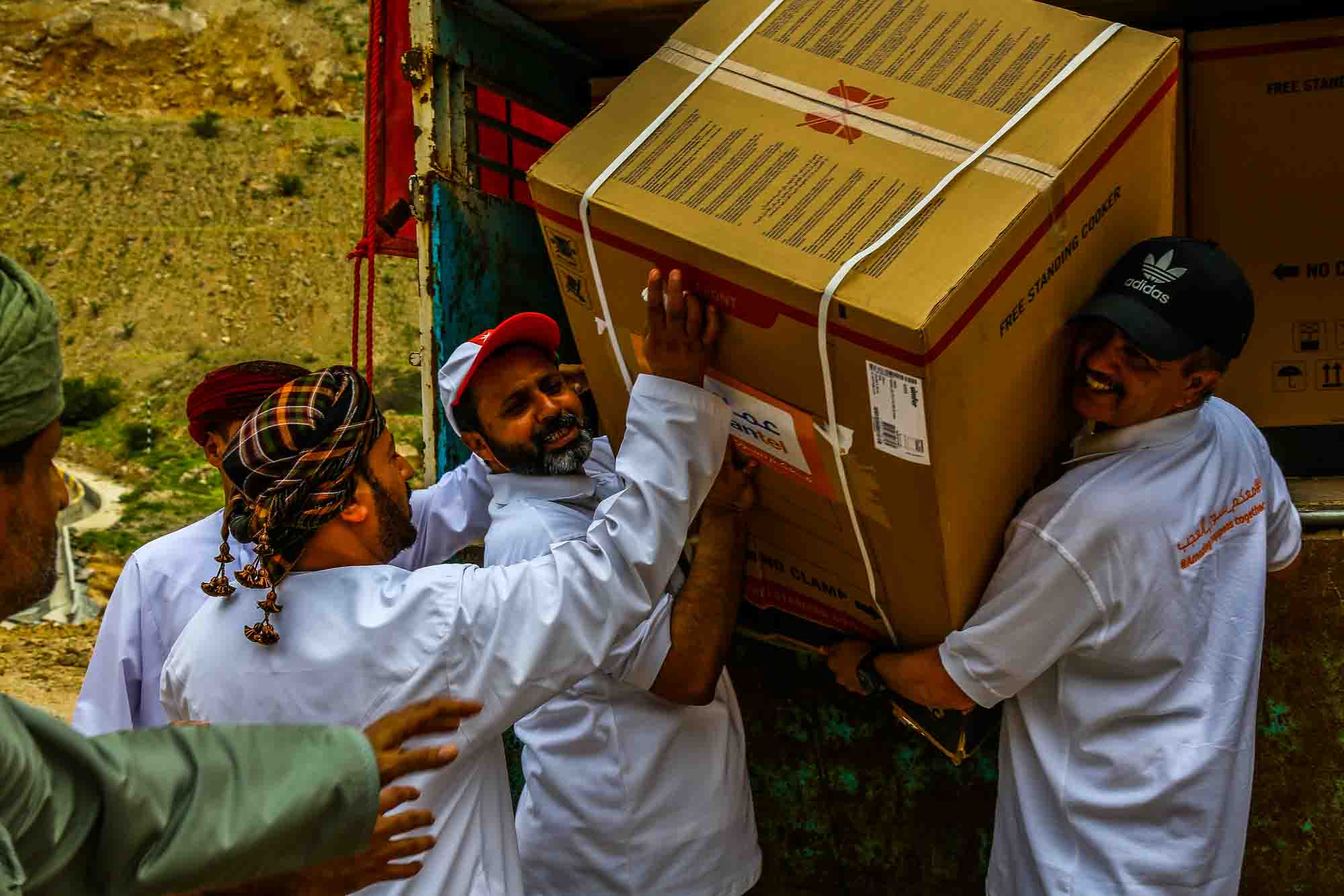 Mekunu cyclone relief campaign